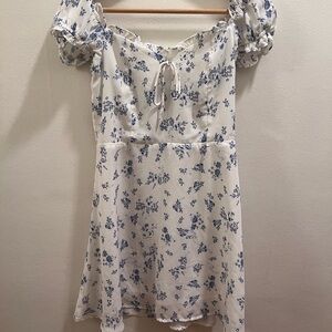 Floral Puff Sleeve Dress